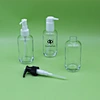 Glass lotion bottle